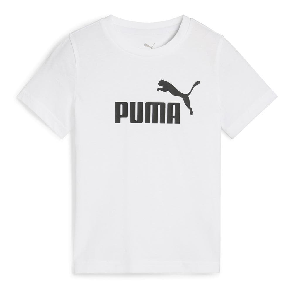 T-Shirt Blanc/Noir Garçon Puma Ess No. 1 Logo 1