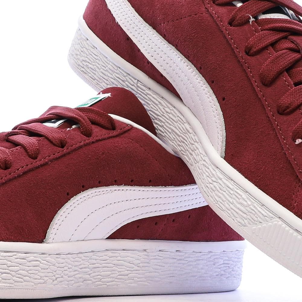 Baskets Rouges Homme Puma Suede Classic 7