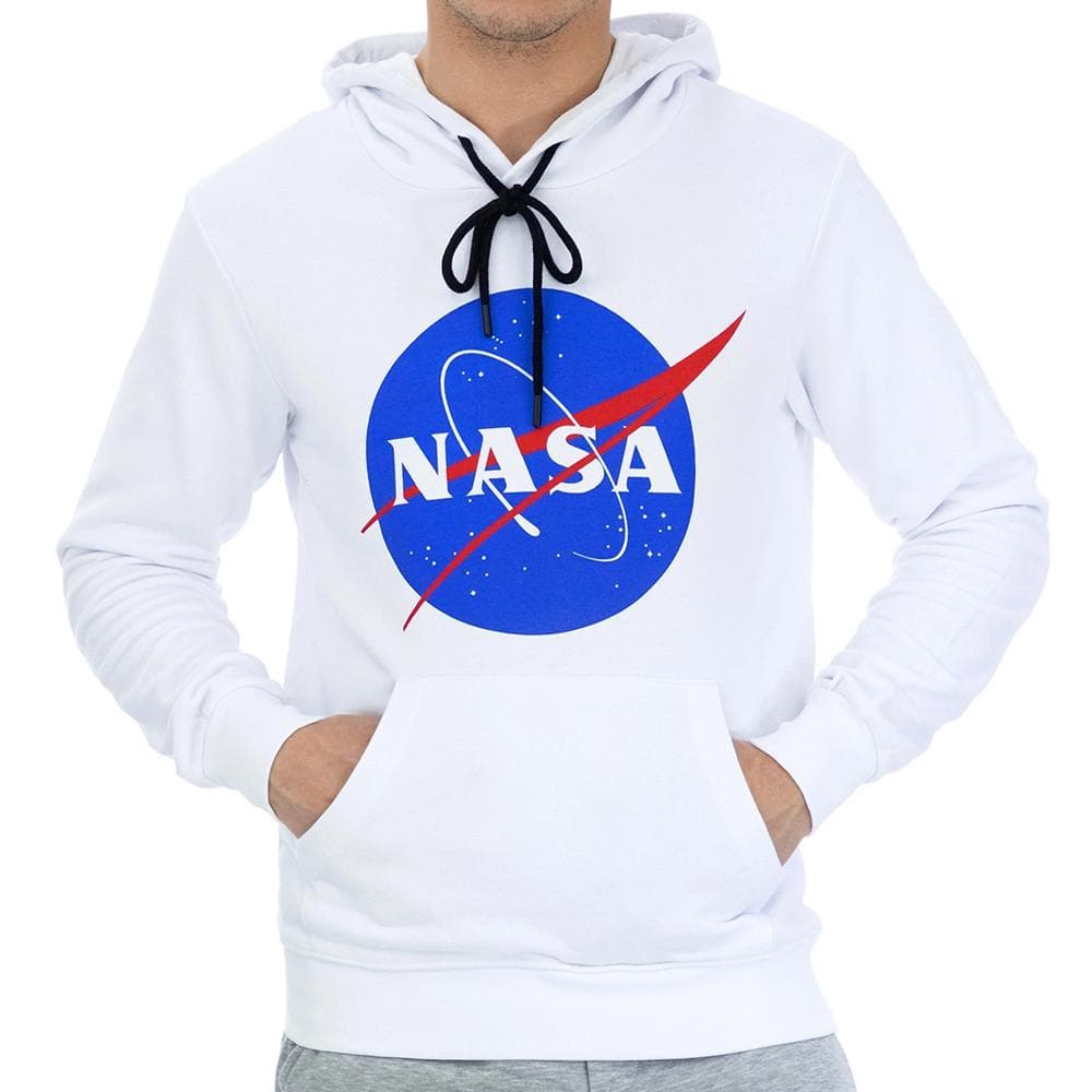 Sweat Capuche Blanc Homme Nasa 12H 1