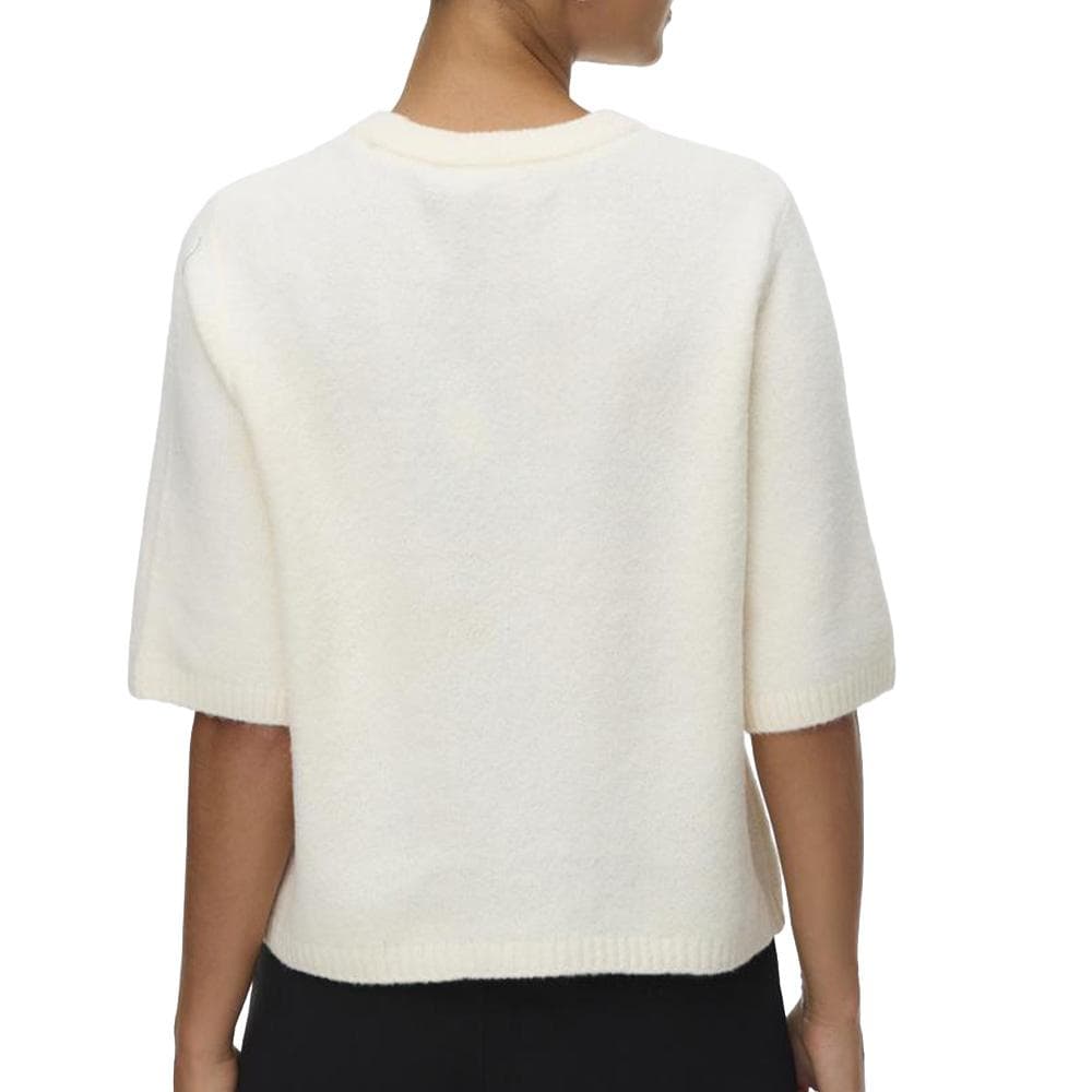 Pull Manches Courtes Beige Femme Vero Moda Boom 2