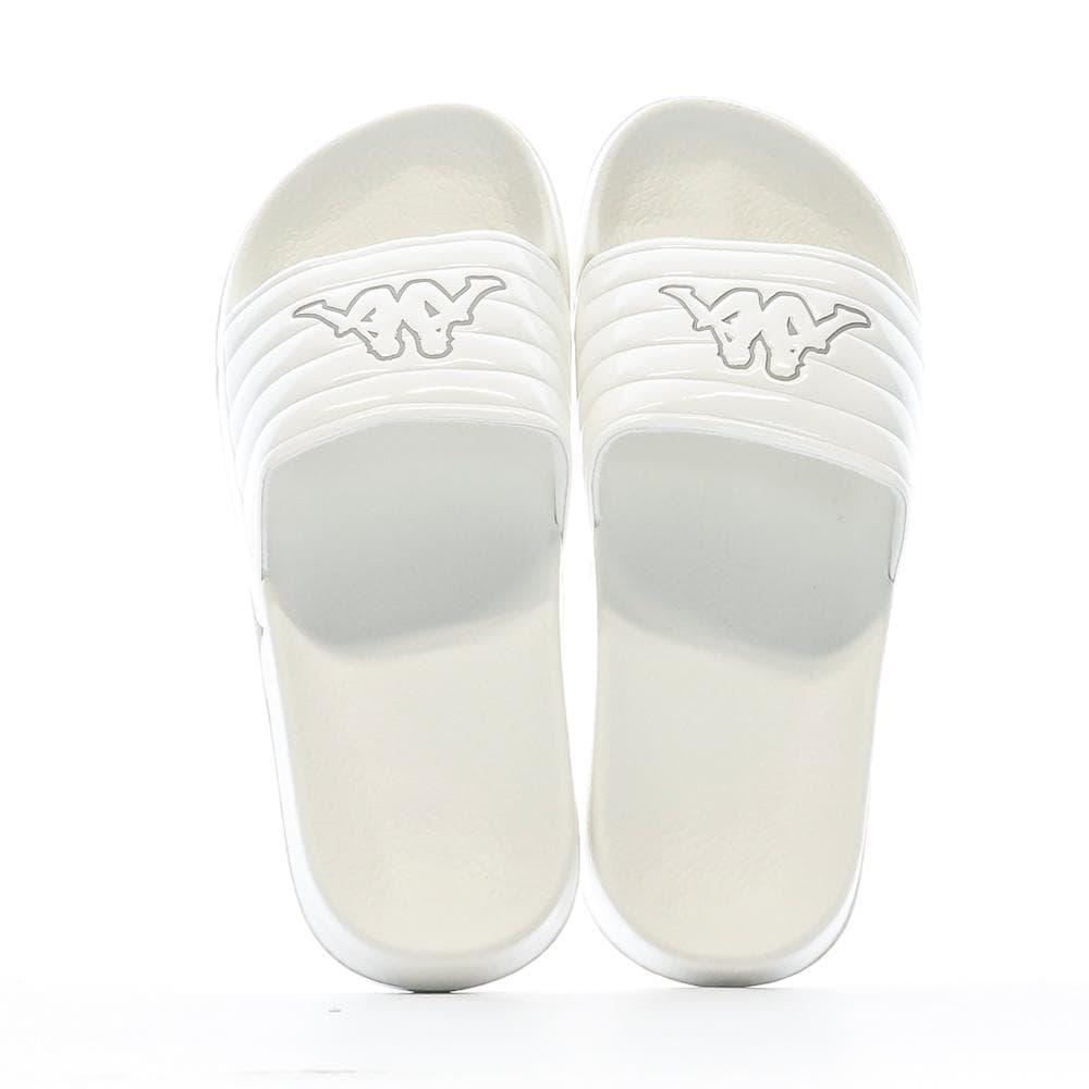 Claquettes Blanche Femme Kappa Noles 361I15W 3