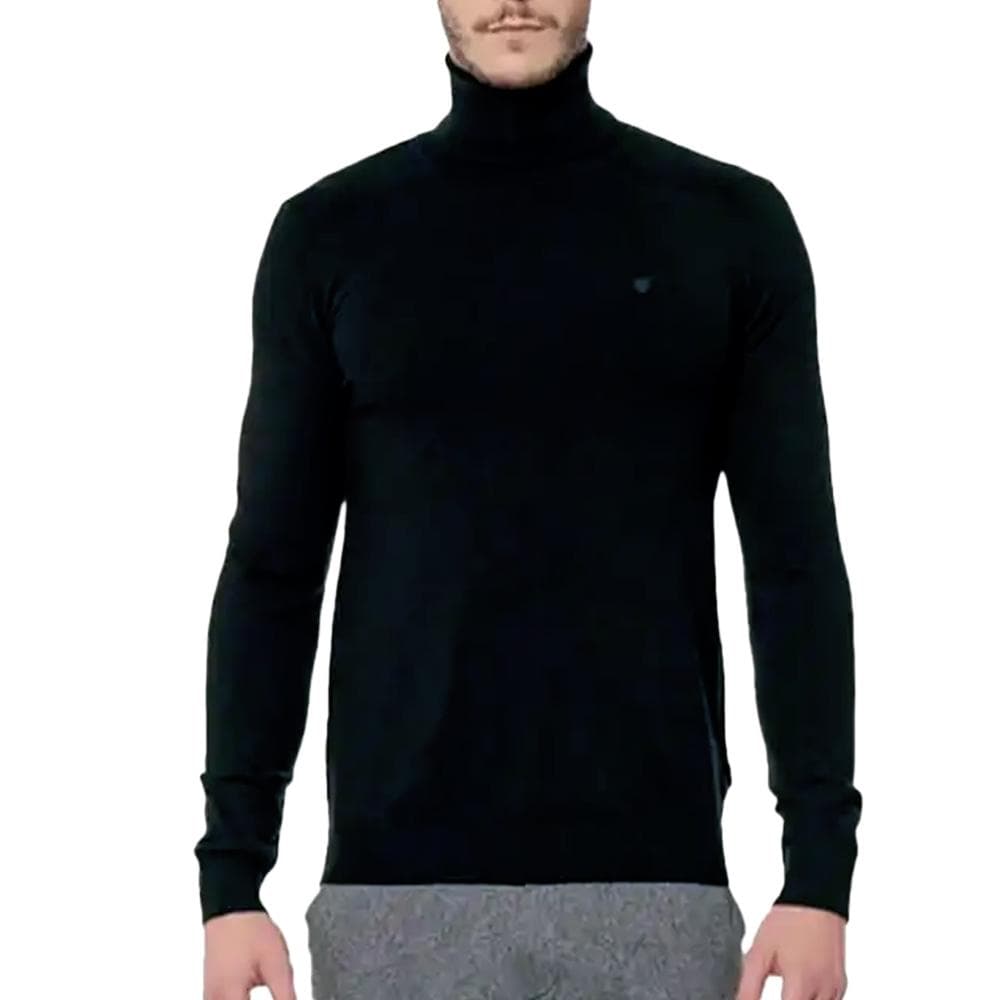 Pull Col Roulé Noir Homme Kaporal Arianh 1