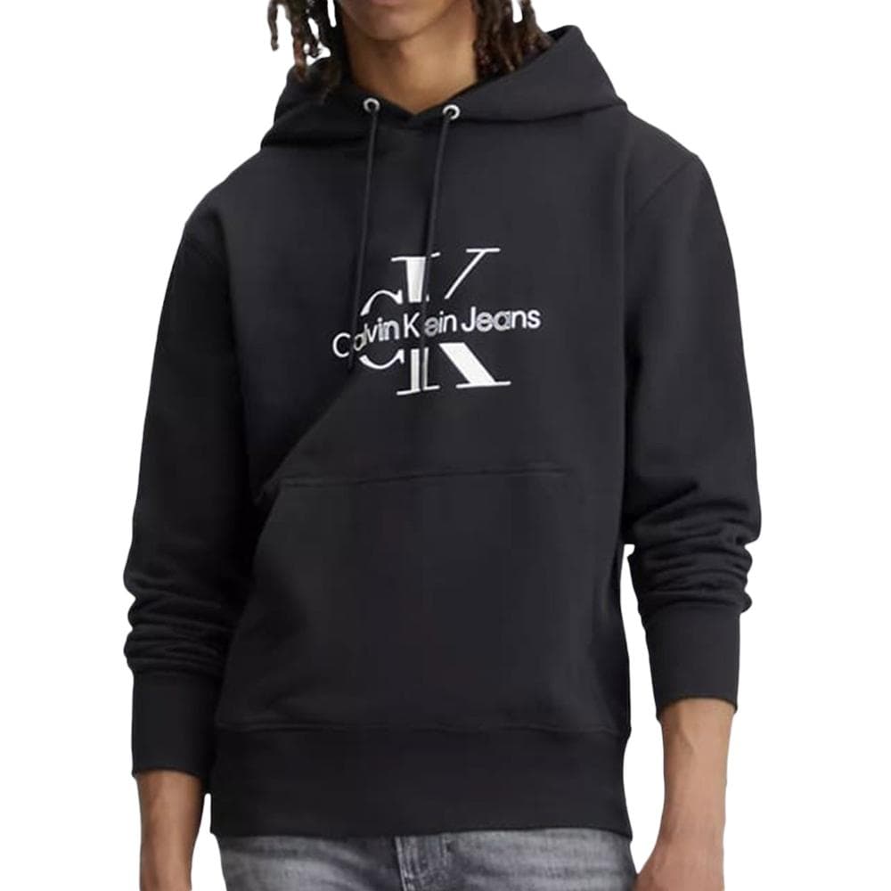 Sweat Noir Homme Calvin Klein Jeans Disrupted J30J325429 1