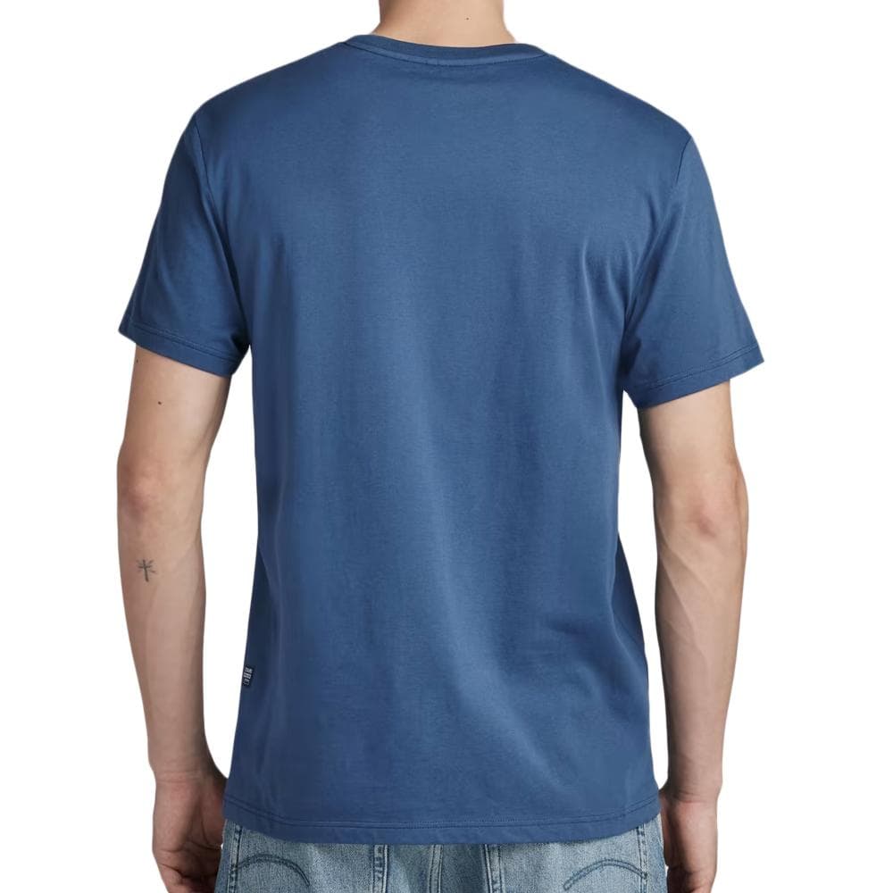 T-shirt Marine Homme G-Star Chest 2