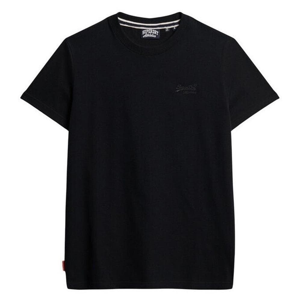 T-shirt Noir Superdry Homme Vintage Logo Teee 2