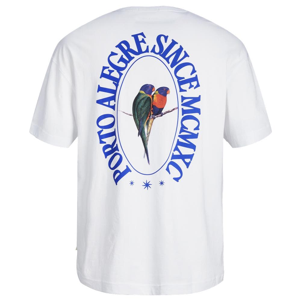 T-shirt Blanc Homme Jack & Jones 12276717 2