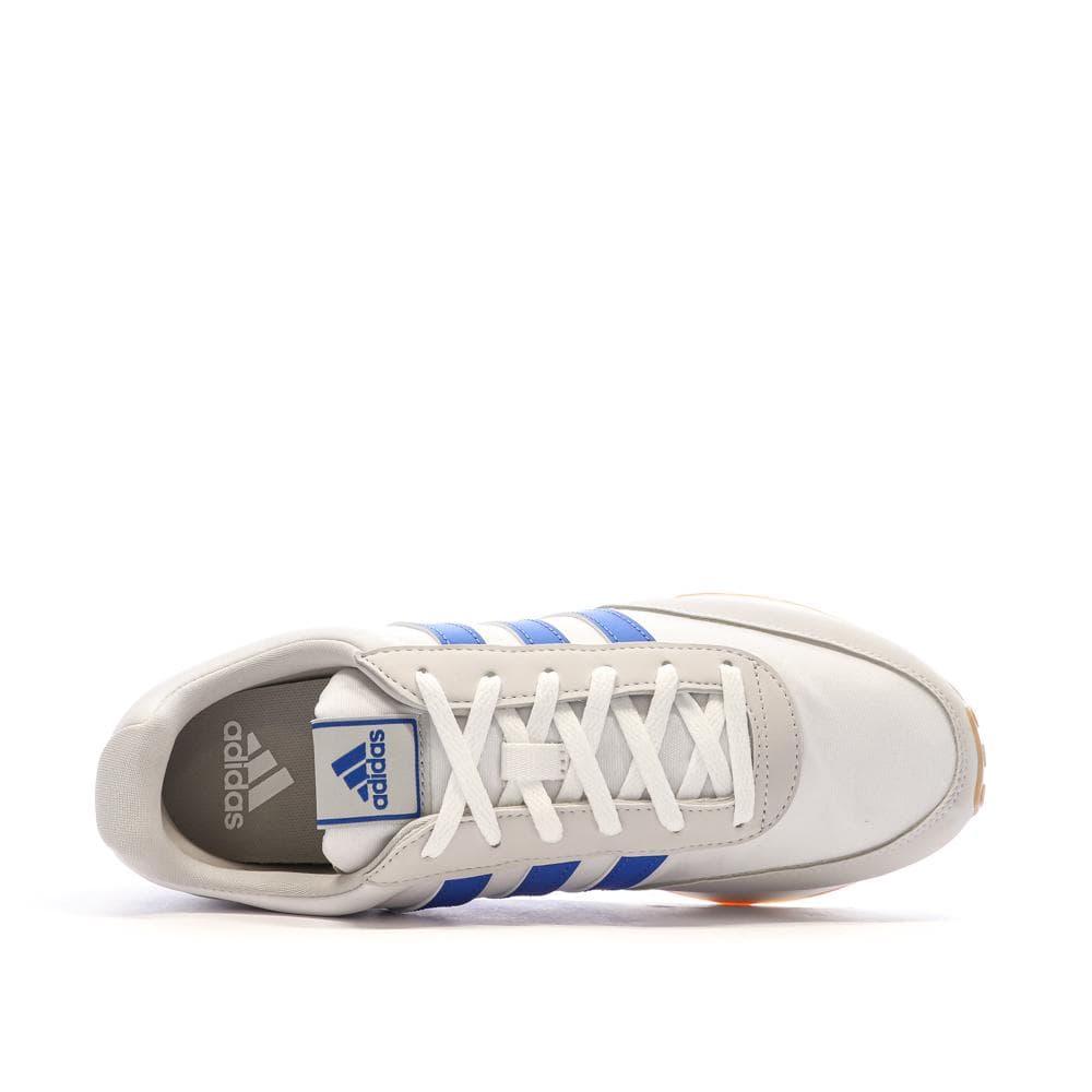 Baskets Blanc/Gris Homme Adidas Run 60s 3.0 4