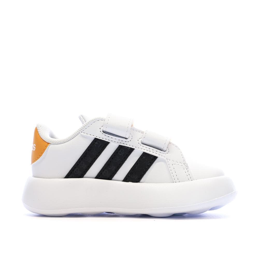 Baskets Blanches Enfant Adidas Coco Grand Court 2