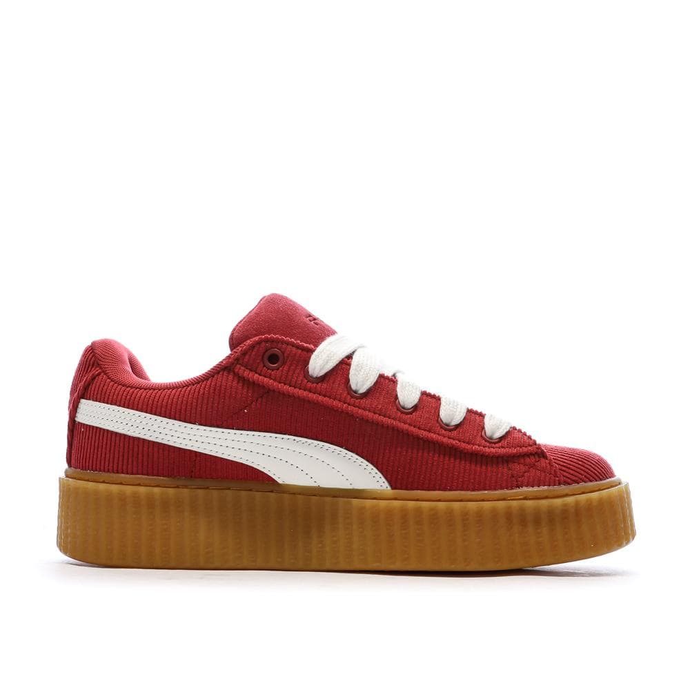 Baskets Rouge Mixte Puma Creeper Phatty Cordu 2