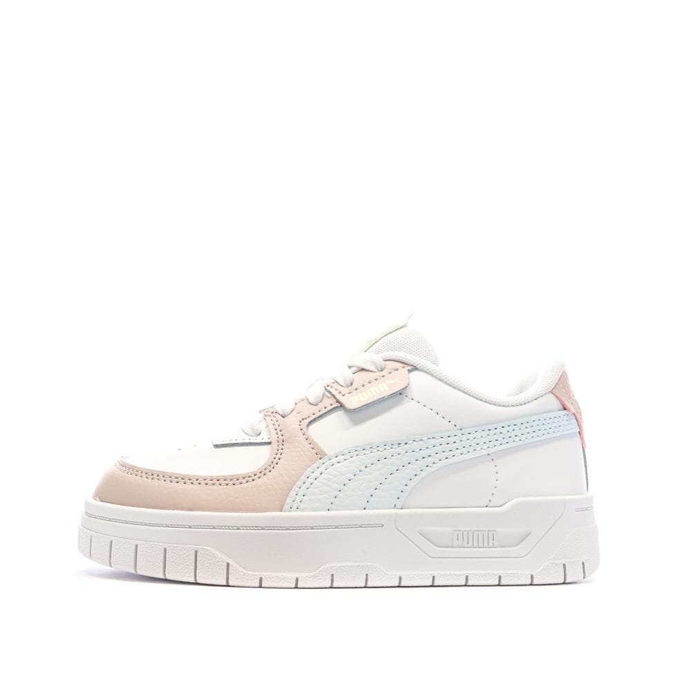 Baskets Blanches/Rose/Bleu Fille Puma Cali Dream Pastel 1