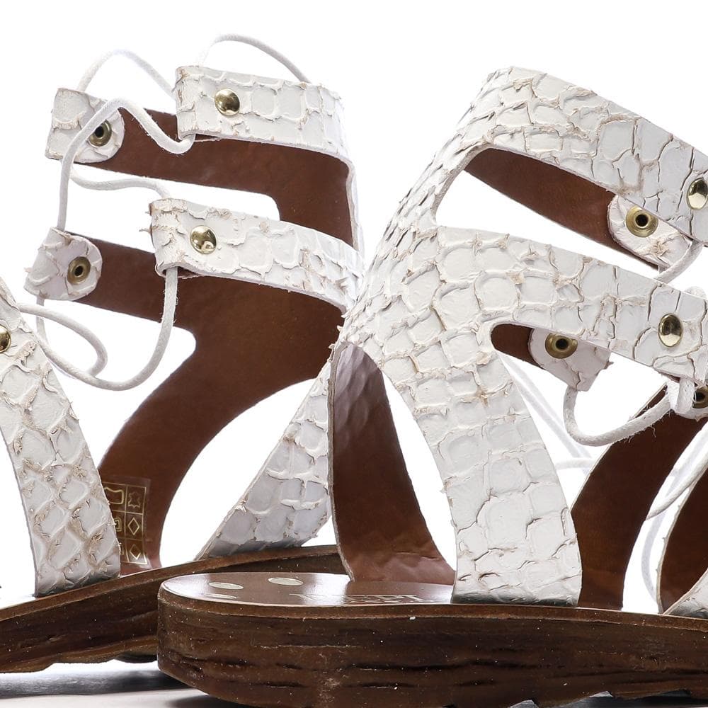 Sandales Blanc Femme Replay Manila Slave 7