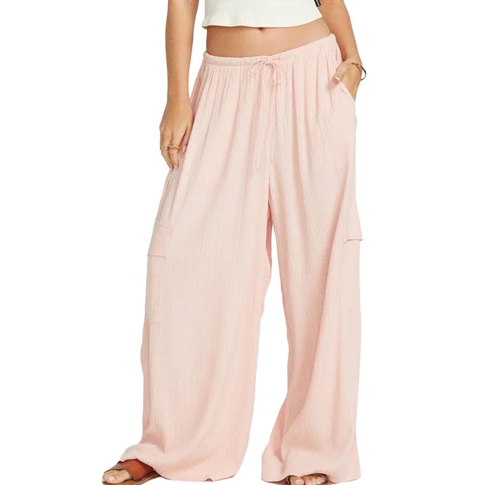 Pantalon Rose Femme Billabong Beach Babe Cargo 1