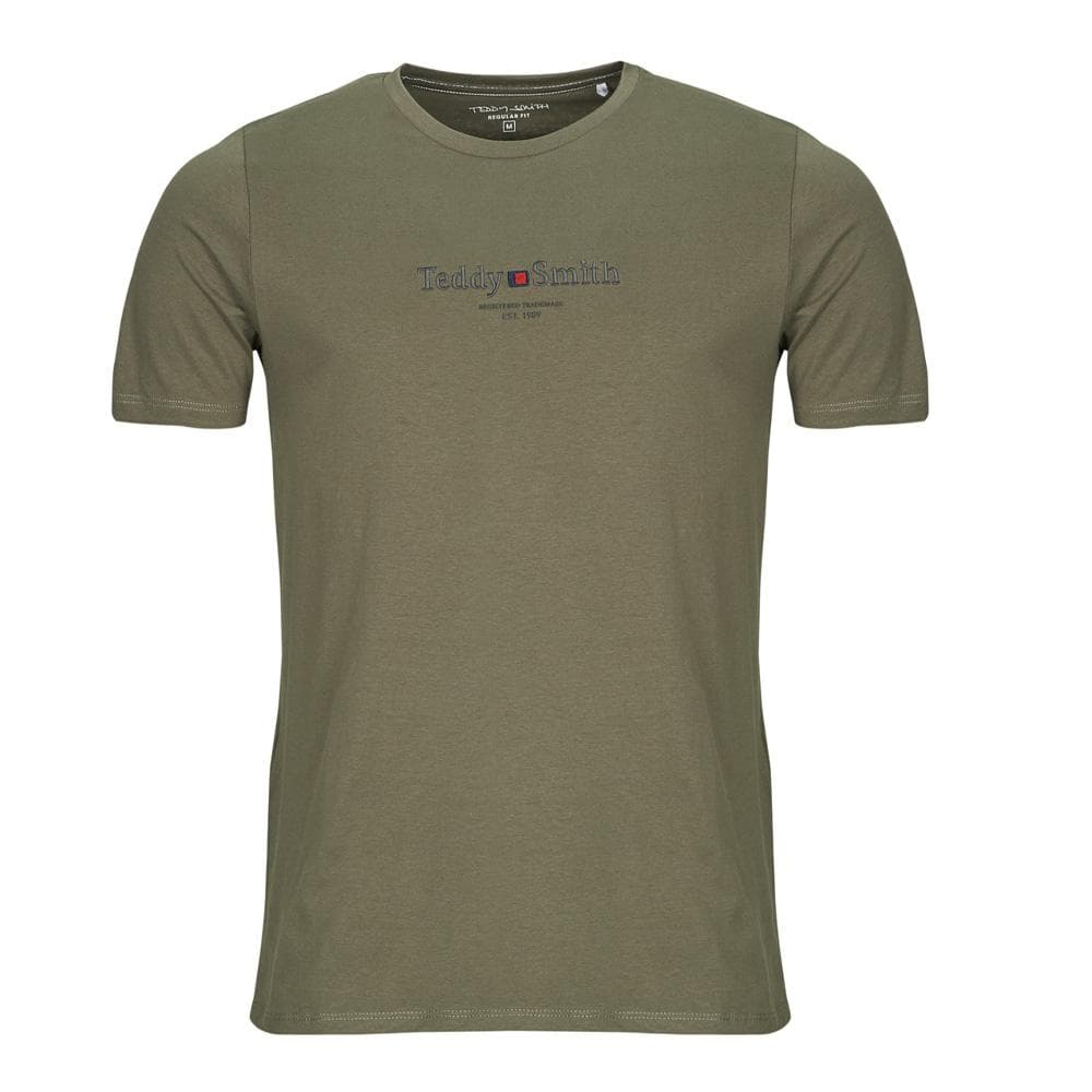 T-shirt Kaki Homme Teddy Smith T-jim 2