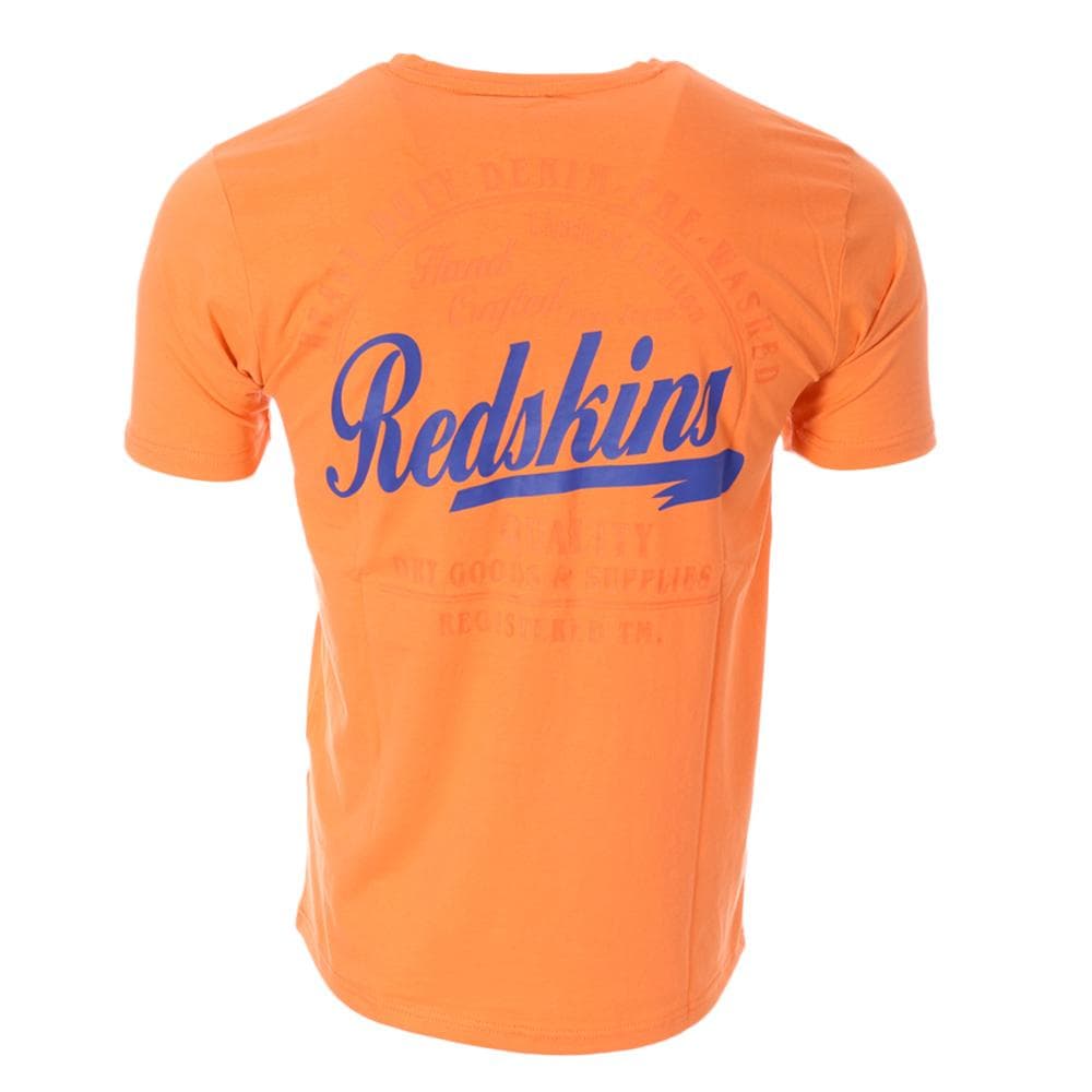 T-Shirt Orange Homme Redskins TS6214 2
