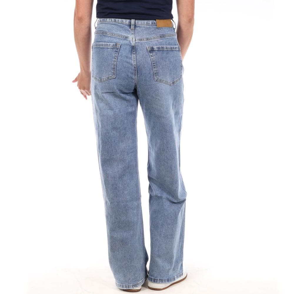 Jean Droit Bleu Clair Femme Monday Premium 663 2
