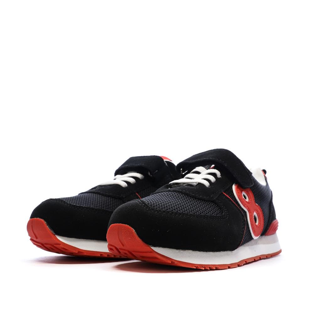 Baskets Noir/Rouge Garçon MOD8 Snooklace 6