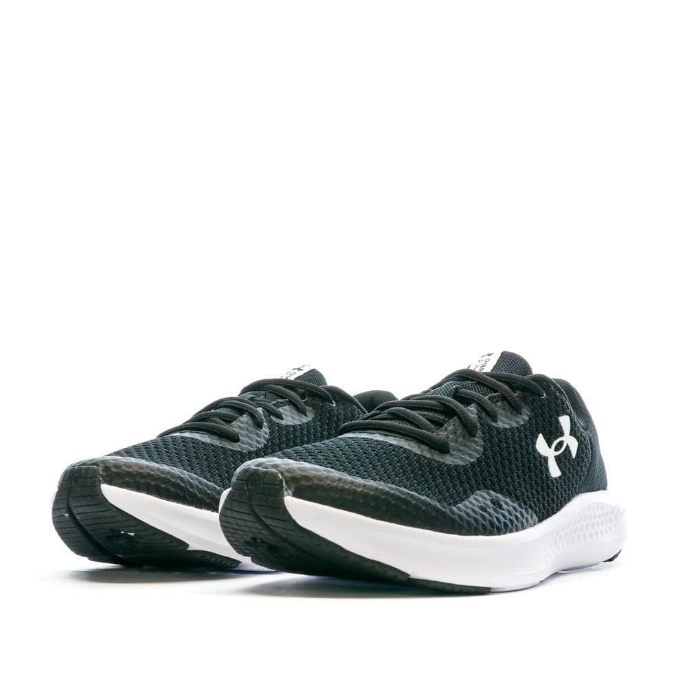 Chaussures de Running Noir/Blanc Femme Under Armour Charged Pursuit 3 6