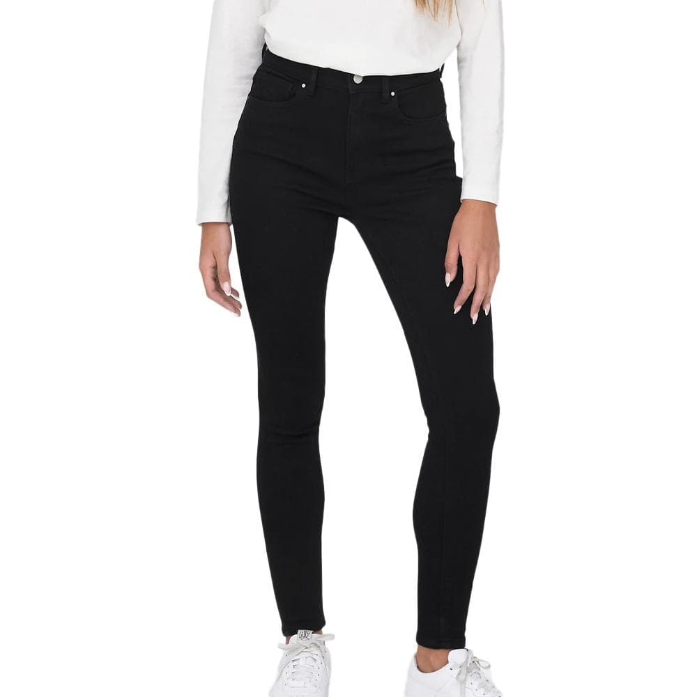 Jean Skinny Noir Femme Only Mila 1