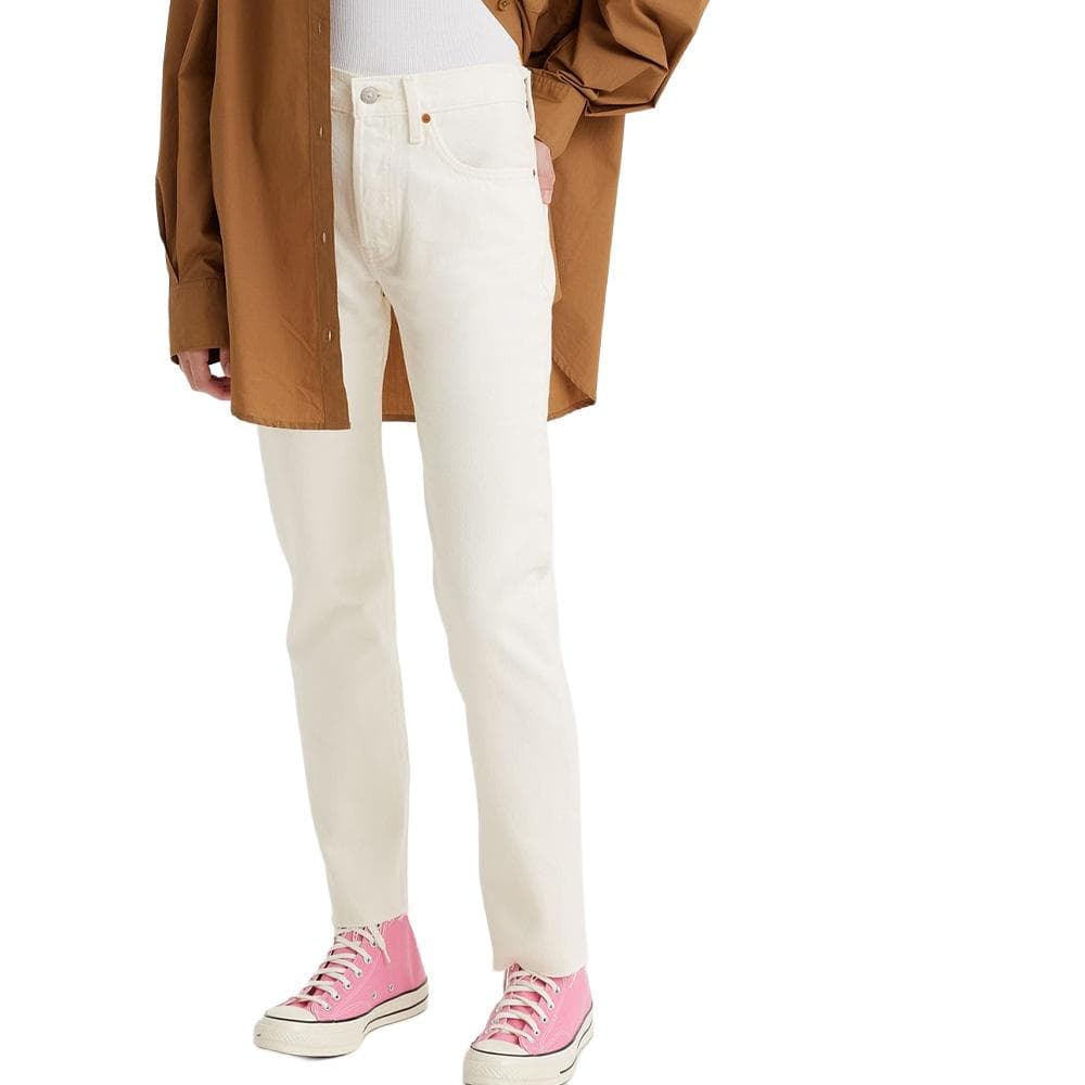 Jean 501 Blanc Femme Levi's Original 1