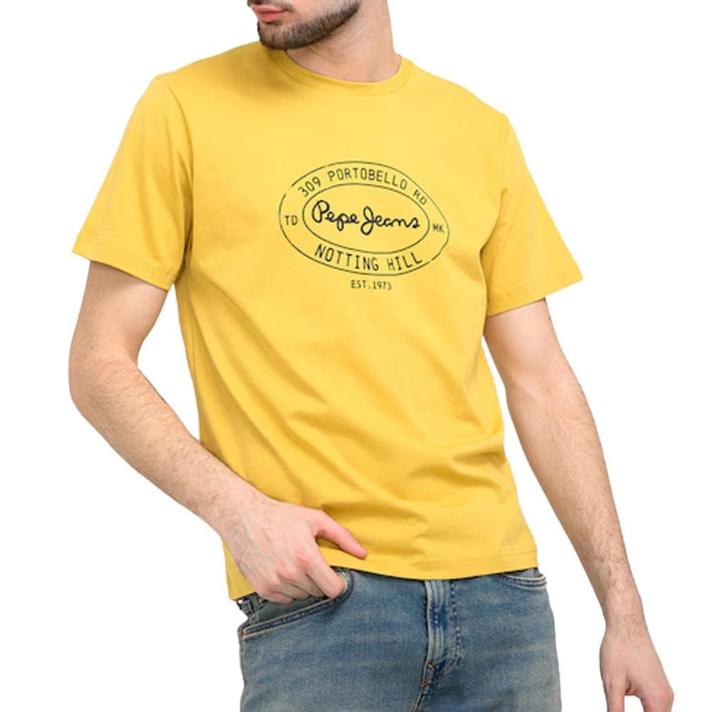 T-Shirt Jaune Homme Pepe jeans Original 1