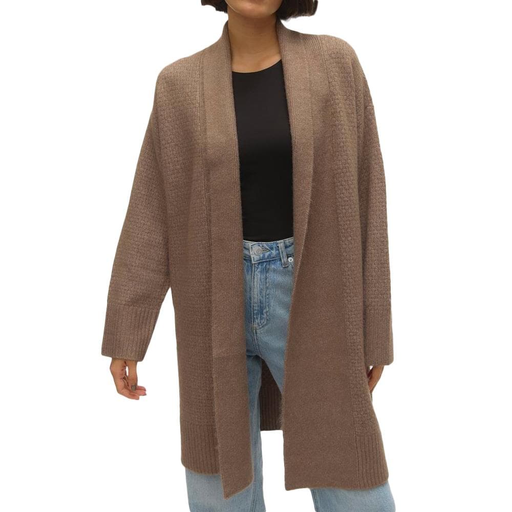 Gilet Long Marron Femme Vero Moda Heidi 1