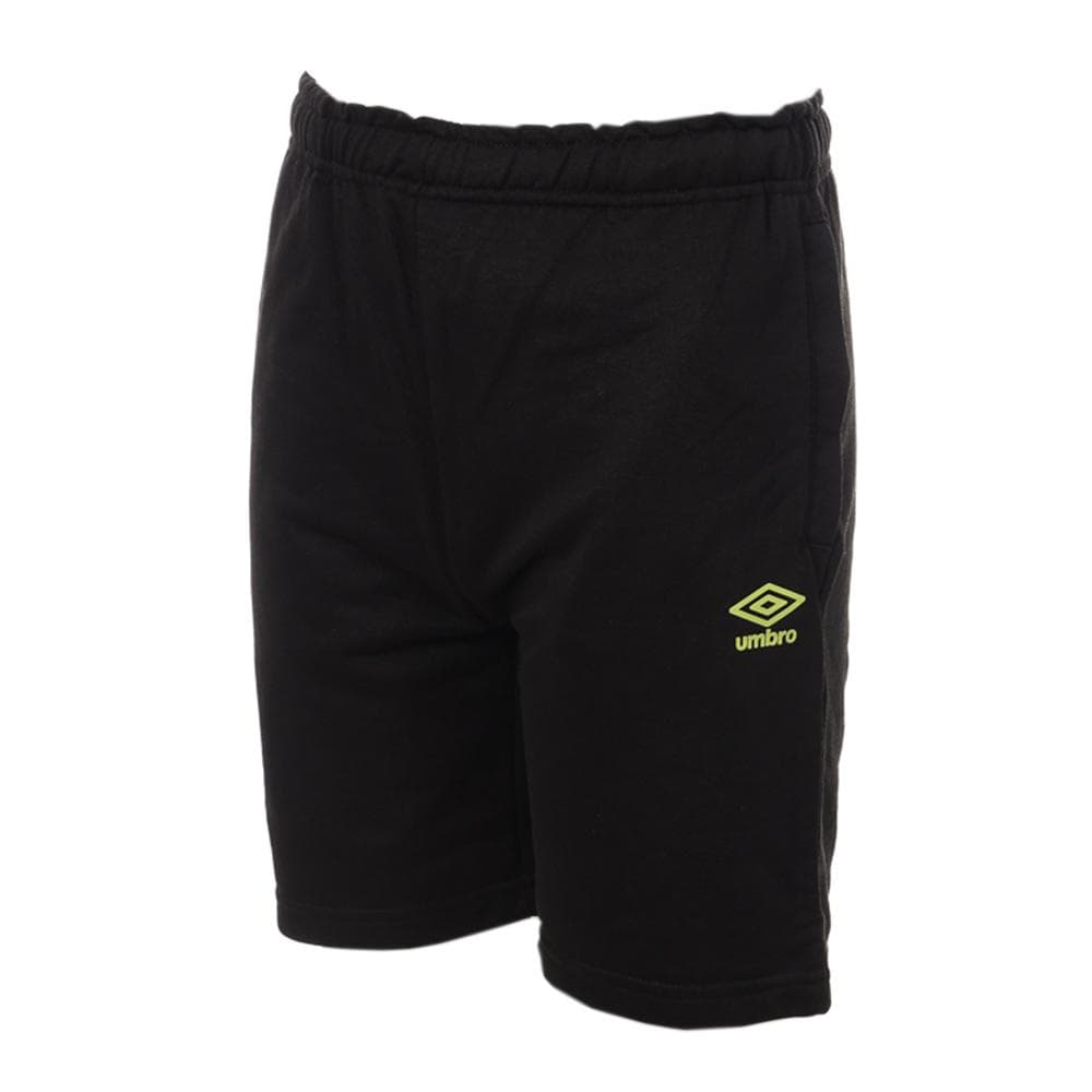 Short Noir/Vert Garçon Umbro Leis 1