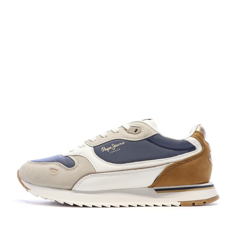 Baskets Bleu/Blanc Homme Pepe jeans Bexley Light Thames 1