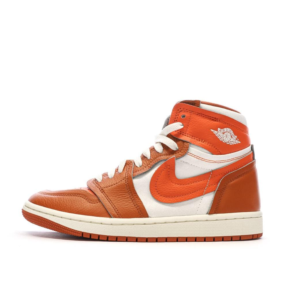 Air Jordan 1 High MM Baskets Oranges Femme Nike 1