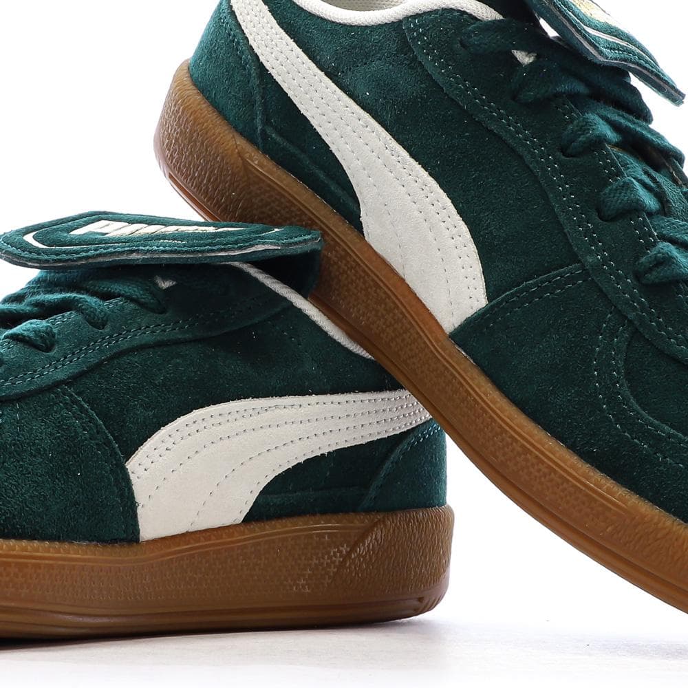 Baskets Vert Femme Puma Palermo Premium 7