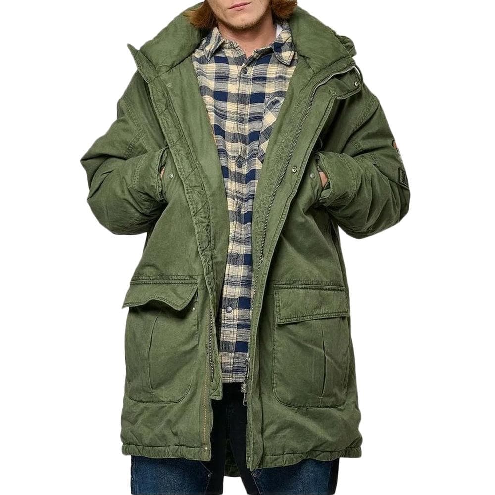 Parka Kaki Homme Kaporal BRUNO 1