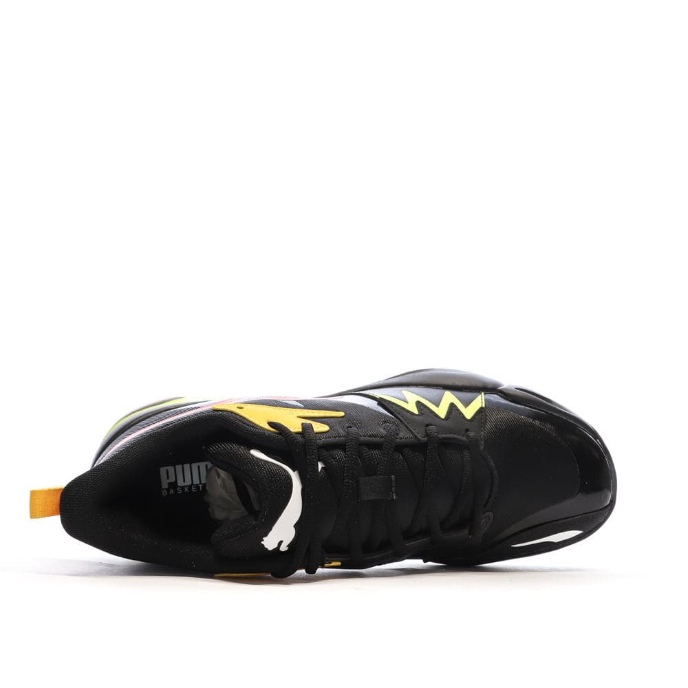 Chaussures de basketball Noires/Vertes Homme Puma Genetics 4