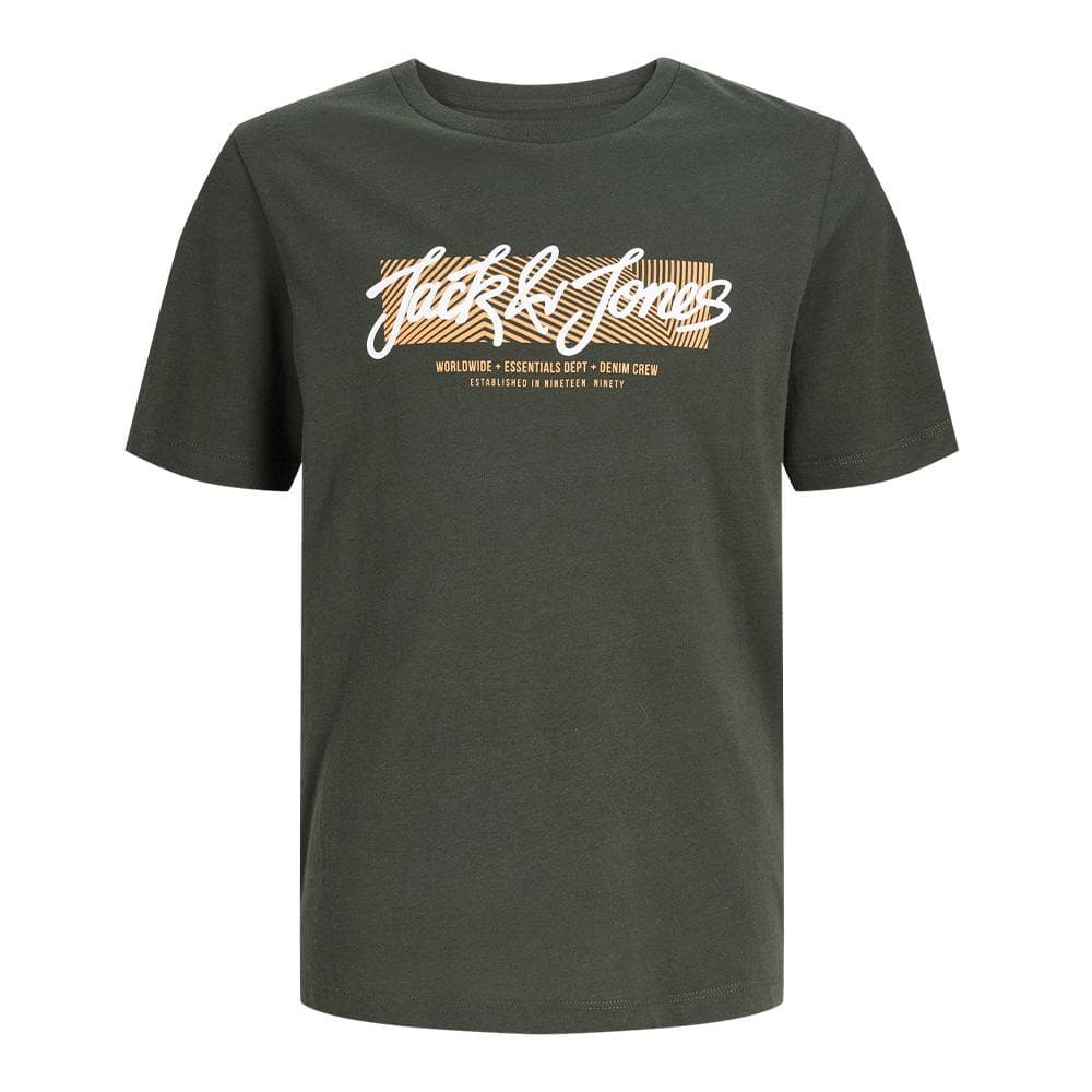 T-Shirt Vert Garçon Jack & Jones Hurban 1