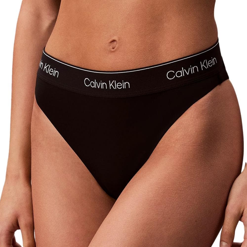 String Noir Femme Calvin Klein Jeans Tanga 1