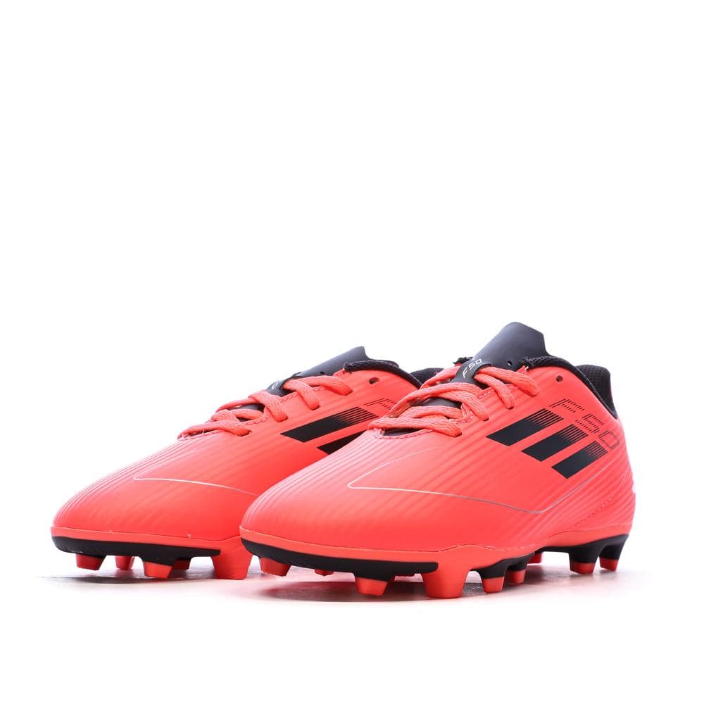 Chaussures de football Rouges/Noires Garçon Adidas Messi 6