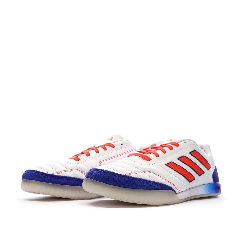 Chaussures de Futsal Blanches/Bleu Homme Adidas Sala 6