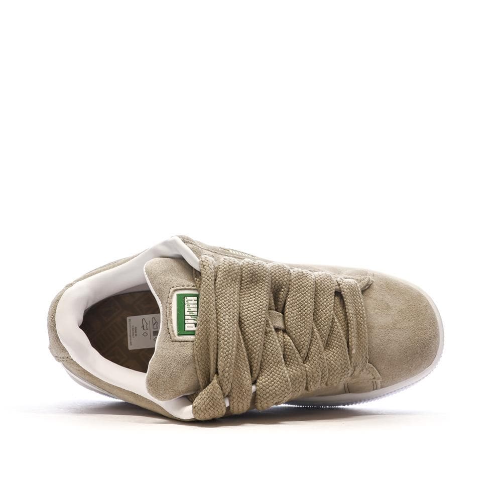 Baskets Beiges Femme Puma Suede XL 4