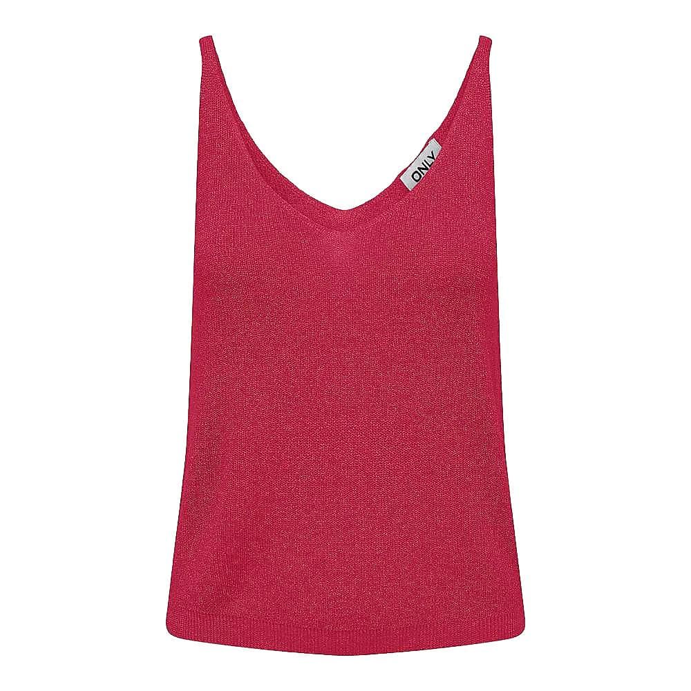 Débardeur Rose Femme Only Shina Sl Glitter 1