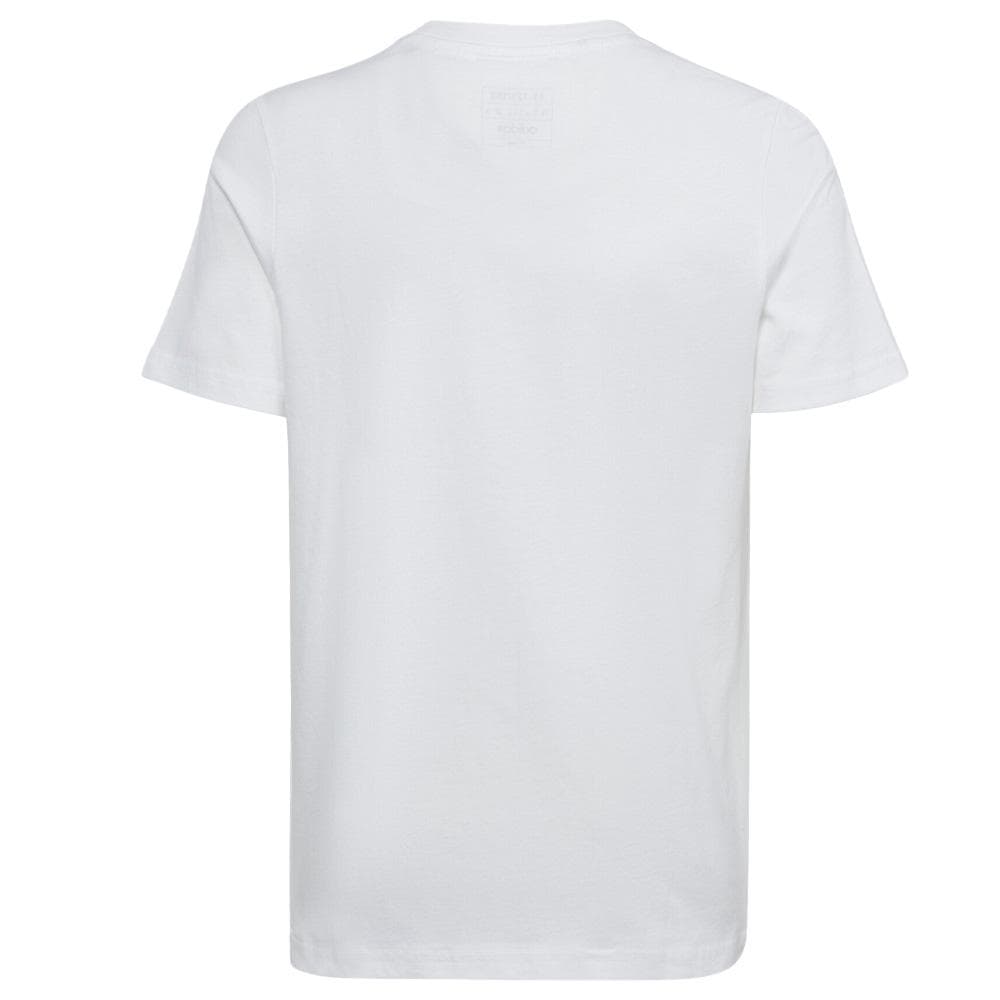 T-Shirt Blanc Garçon Adidas IB1670 2