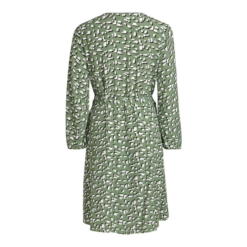 Robe Verte Femme Vila Viska 2