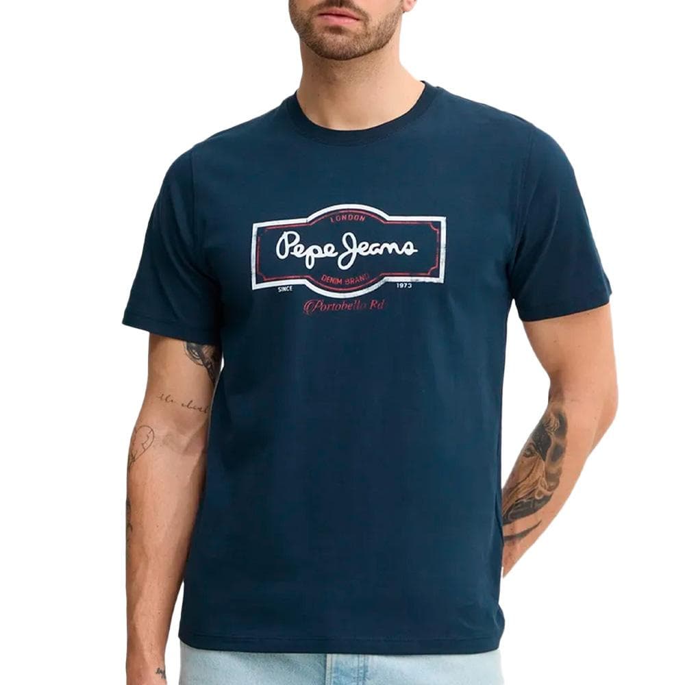 T-shirt Marine Homme Pepe Jeans Daxton 1