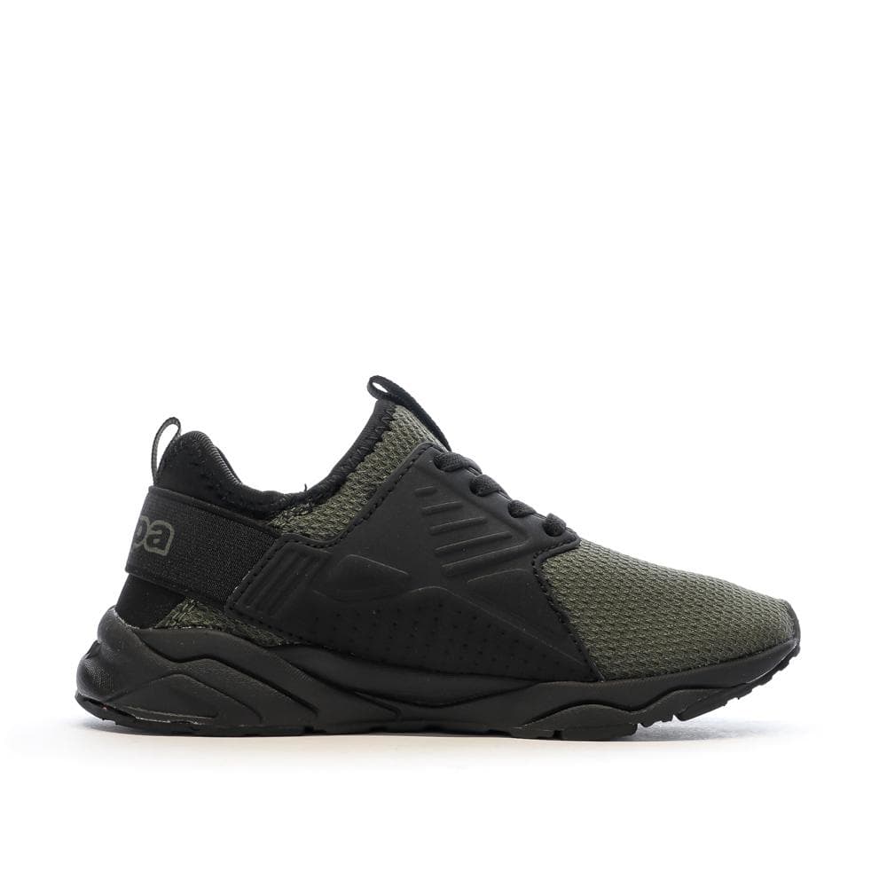 Baskets Kaki/Noires Garçon Kappa San Puerto 2