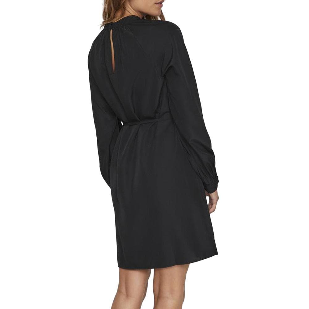 Robe Noir Femme Vila Graffy High 2