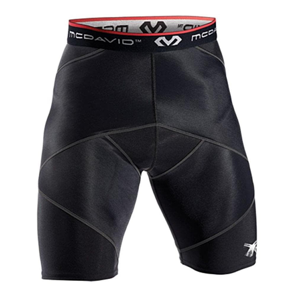 Short Cross Compression Noir Homme MC DAVID Hip Spica 1