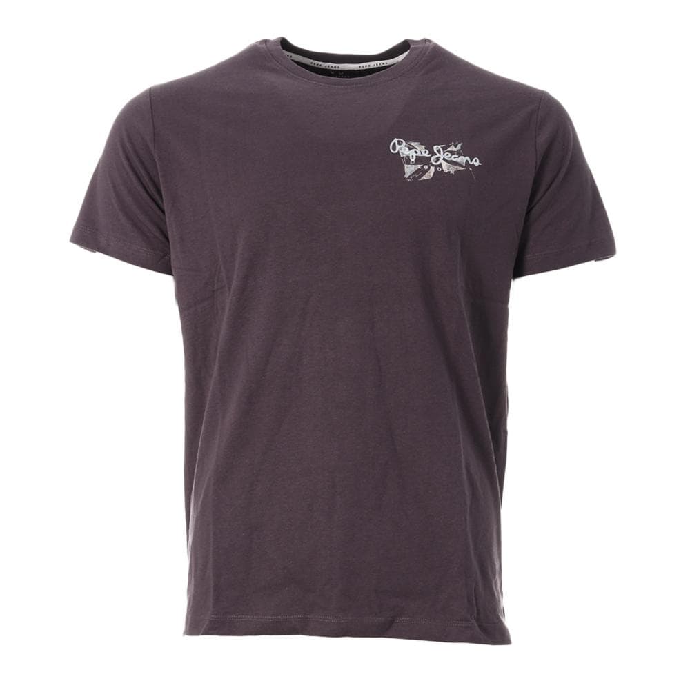 T-Shirt Noir Homme Pepe jeans Tonal 1