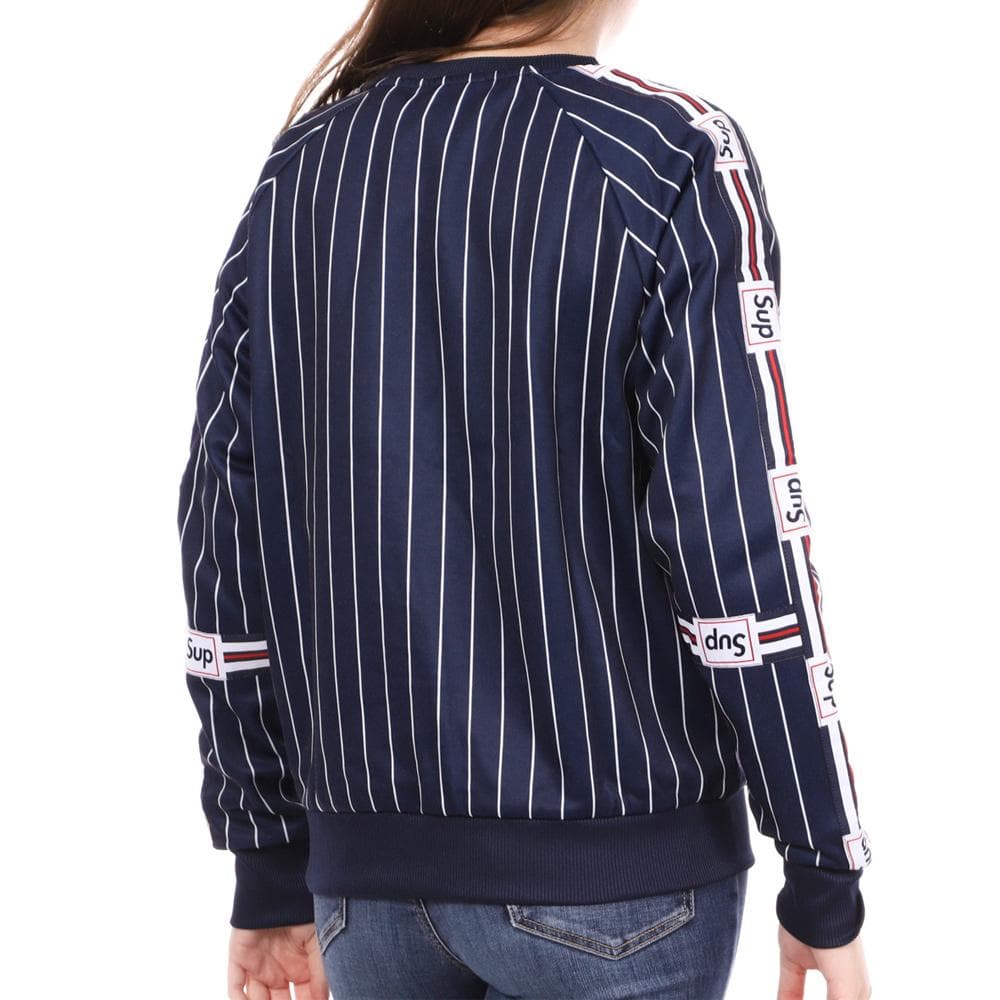 Sweat Marine à Rayures Femme Supreme Grip Devote 2