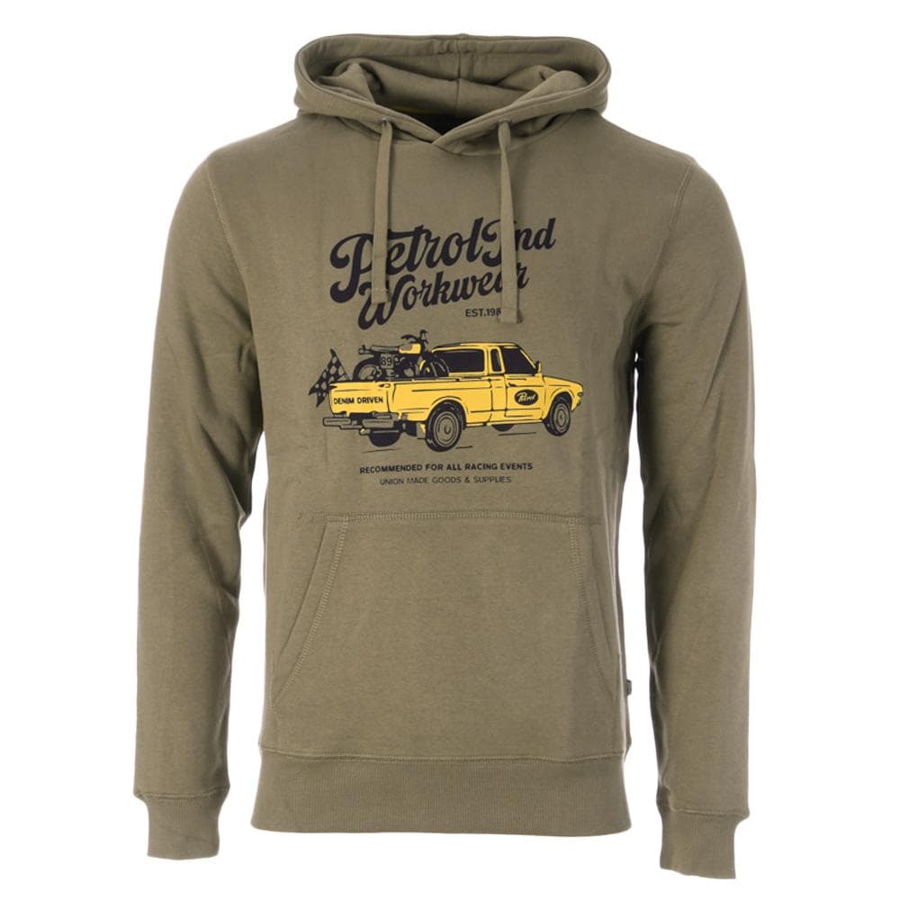 Sweat à Capuche Vert Homme Petrol Industries Hoode 1
