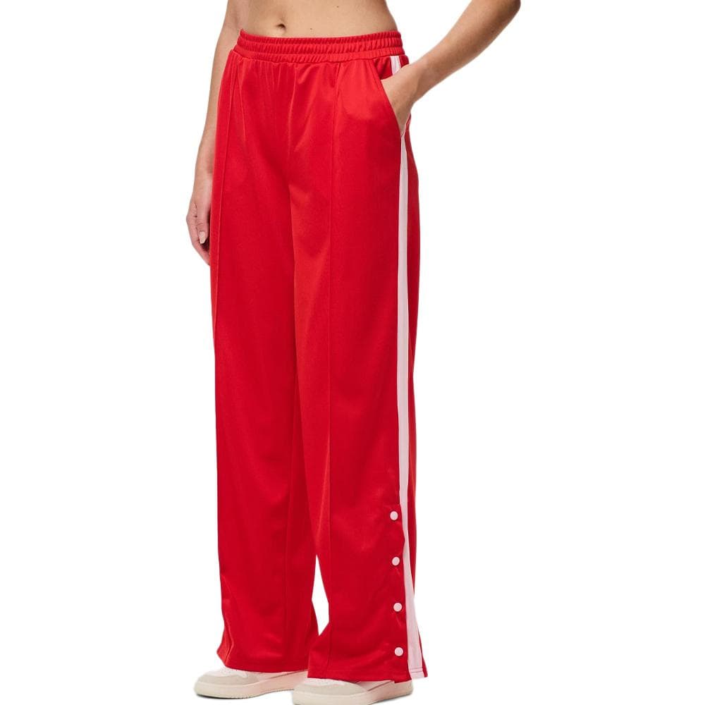 Pantalon Rouge Femme Pieces Grace 1