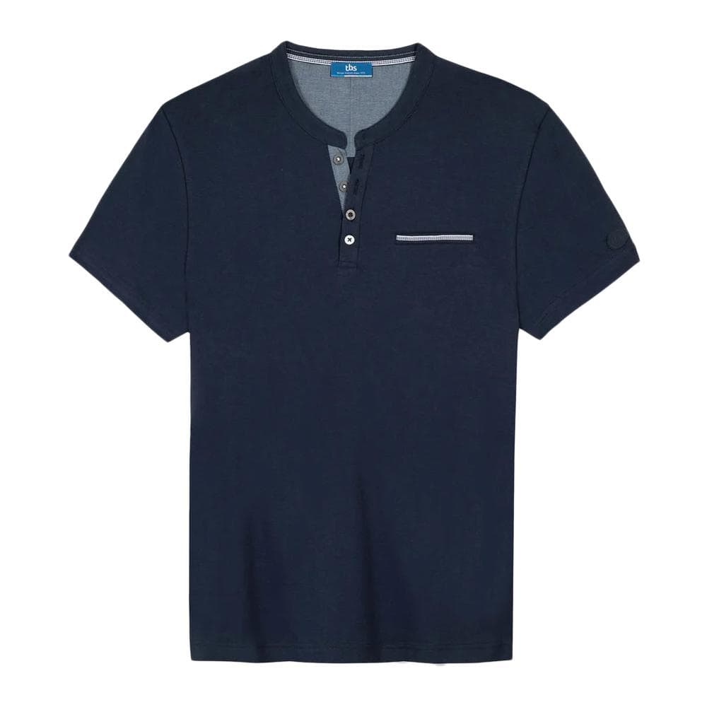 T-shirt Marine Homme TBS BLAKETEE 1