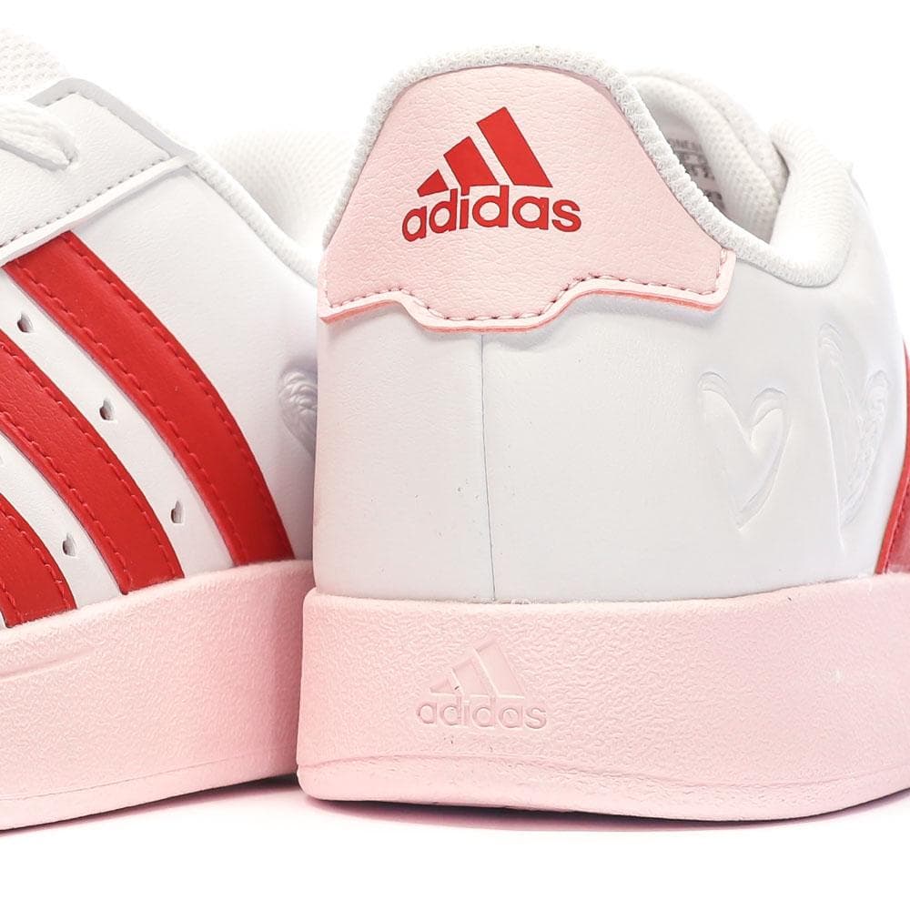 Baskets Rouges/Blanches Fille Adidas Breaknet 2.0 7