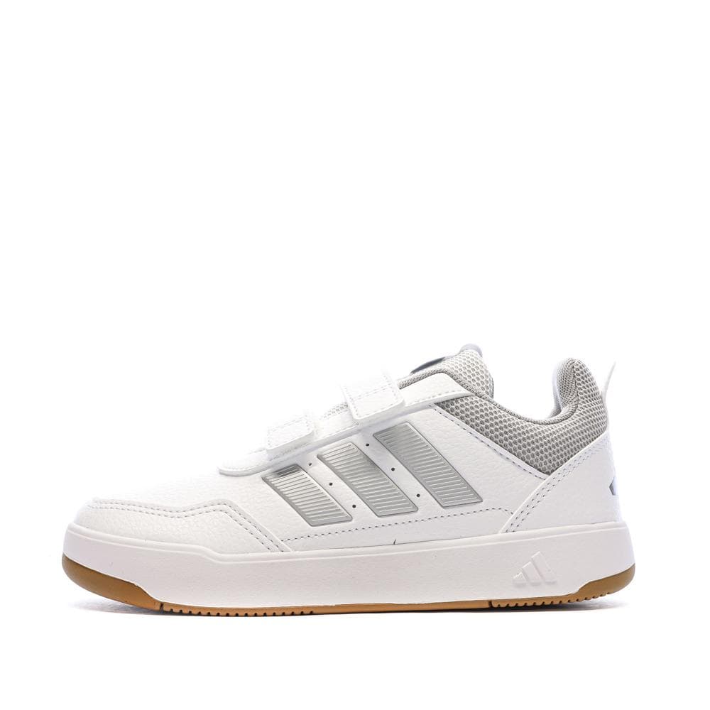 Baskets Blanc/Gris Enfant Adidas Tensaur KJ9771 1
